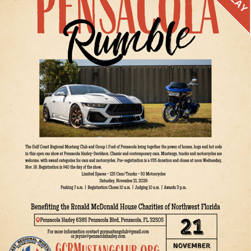 Pensacola Rumble Pre-Registration